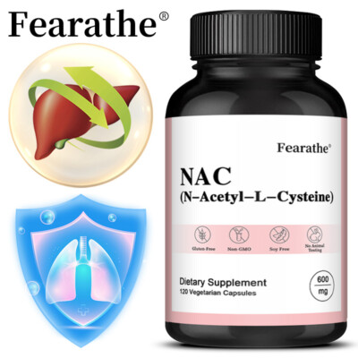 NAC(N-Acetyl-L-Cysteine) Capsules Support Lung Function & Liver System Health
