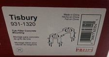 Pfister 931-1320 Tisbury Tub Filler Adapter for Concrete Mounting