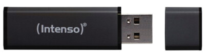 Intenso USB Stick 4GB Speicherstick Alu Line anthrazit bulk