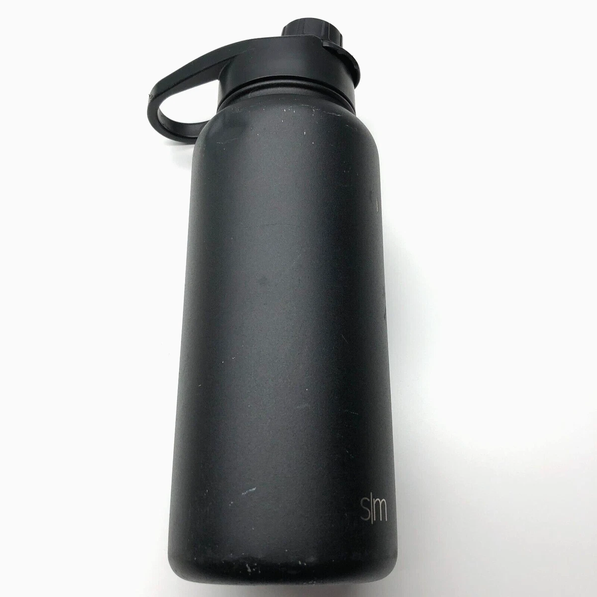 Simple Modern Summit Chug Lid Water Bottle 32 Oz Black Stainless Steel  Insulated