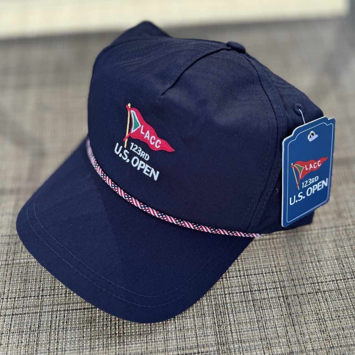 123rd US Open | Accessories | 223 Lacc Los Angeles La Country Club 23rd Us Open Mens Rope Hat Cap