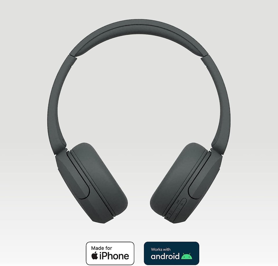 Sony WH-CH520 Wireless Over-Ear Bluetooth Headphones - Black | eBay