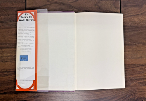 45 Years In Wall Street and New Stock Trend Detector, W.D. Gann 1949 HC/DJ - Picture 8 of 19