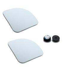 1 PC Blind Spot Mirrors, Adjustable Angle Mini Side Rearview Mirrors, HD