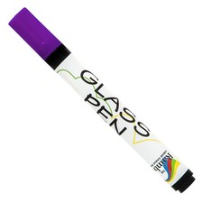 Glass Pen Window Marker Liquid Chalk Pens Purple Fine Tip