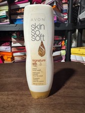 Avon skin so soft age  signature silk  argan  creamy body wash 11.8 fl oz. 2013