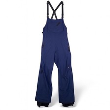 Burton AK GORE-TEX  Snowboard Bib Pant Women's Blue Size Medium Ripstop