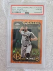 2024 Topps Chrome Update Series - Paul Skenes Orange Raywave Refractor /25