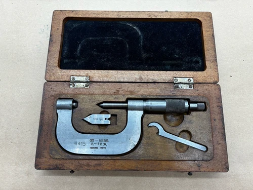 Vintage Sonoike Tool Works Micrometer 25-50