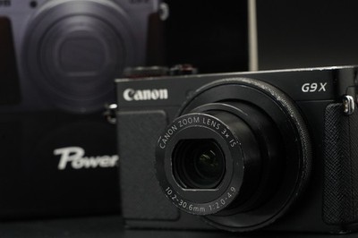 Canon Powershot G9X Mark II 20.1MP Black Digital Camera US Duty Paid 10576