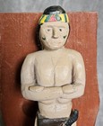 Primitive Carving Of Indian, Unsigned — photo 2