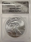 2016 S AMERICAN SILVER EAGLE $1 ANACS MS 69