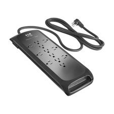 Tripp Lite TLP128DB 12-Outlet Surge Protector 2100J 8ft Cord Black