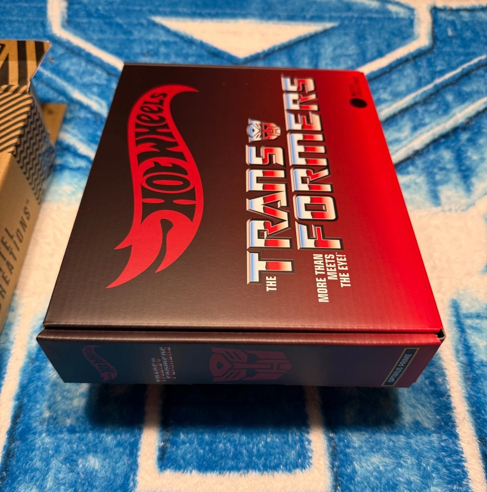 Hot Wheels Transformers Optimus Prime Mattel Creations RLC **NEVER TOUCHED** - Image 4 of 4