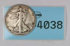 1927-S SEMI KEY DATE 50C WALKING LIBERTY SILVER HALF DOLLAR RAW-4038