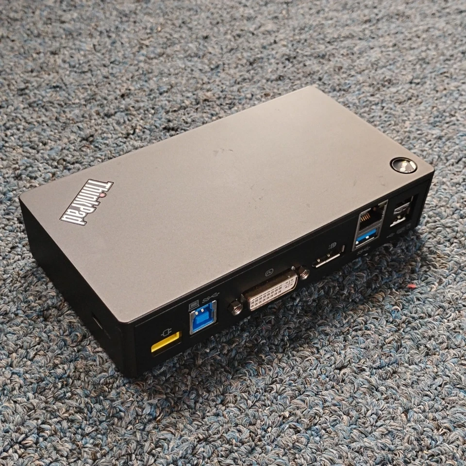 Lenovo ThinkPad USB 3.0 Pro Dock Station para ThinkPad T440 T440s T440p 40A7 Foto 2 de 4