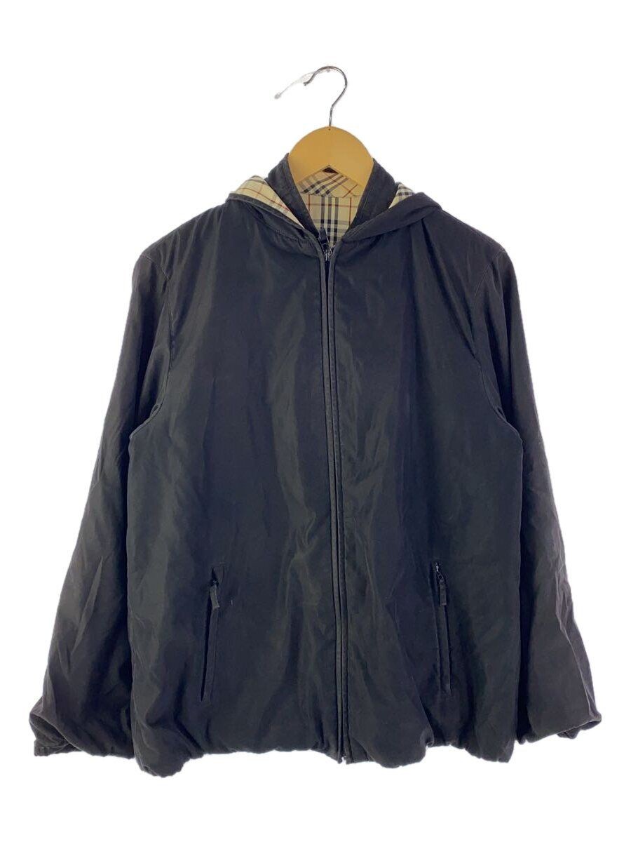 ALTRA Giacca foderata BURBERRY LONDON altro cappuccio 9 poliestere BLK Fd213 102 09 usata