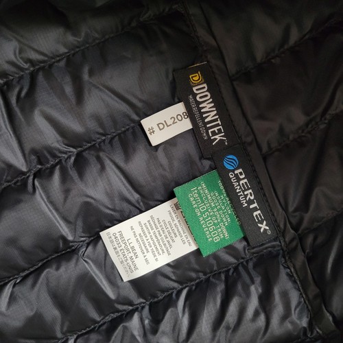 LL Bean Ultralight 850 Down Puffer Jacket Men XXL Downtek Pertex Quantum NEW - Picture 9 of 13