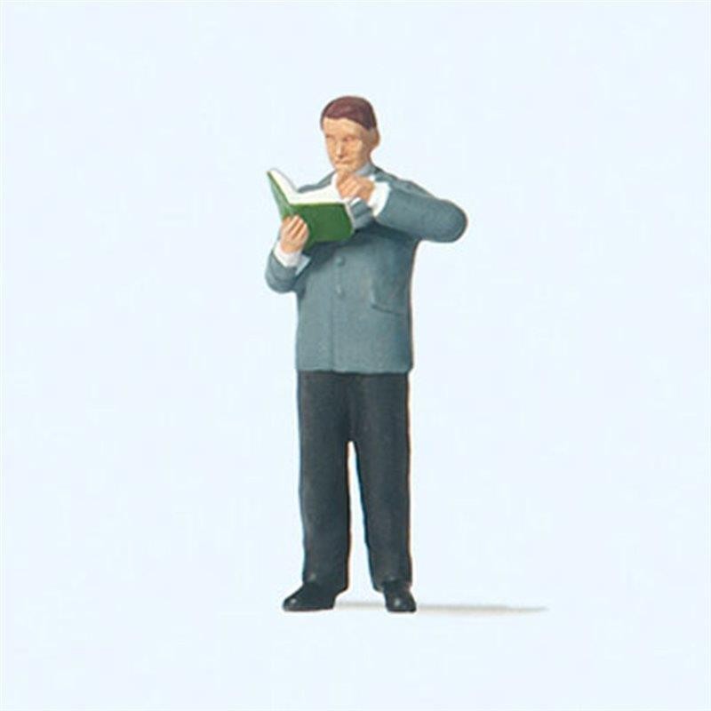 Librarian Figure HO/OO gauge Figures Preiser 28238