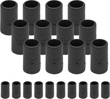 Luomorgo 72 Pcs 1/2 Inch Wire Shelf Clips, Plastic Shelf Lock Clips for 1/2" Pos
