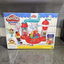 New Play-Doh Kitchen Creations Swirl Ice Cream Maker Rare Age 3+