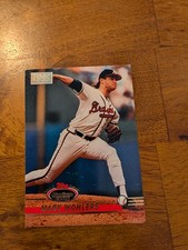 1993 Stadium Club #130 Mark Wohlers First Day Production
