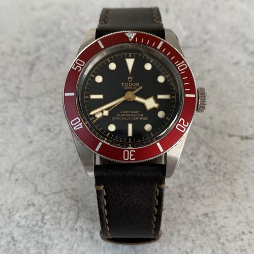 Tudor Black Bay Heritage 79230R Automatic 41mm Red Bezel Watch - 2022 Full Set