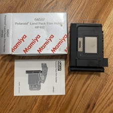 Mamiya 645 AF Polaroid Back Film Holder AF AFD New