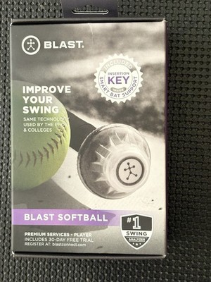 Blast Softball Swing Analyzer - Improve Your Swing at Every Level - NEW IN BOX