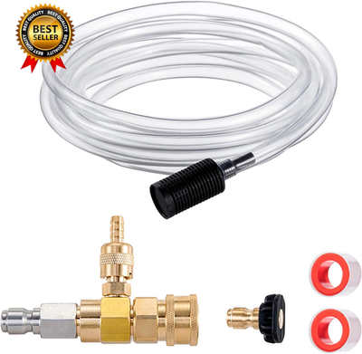 #ad Downstream Injector for Pressure Washer Power Washer Chemical Injector Kit ... $25.35