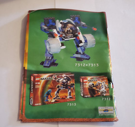 LEGO Life On Mars Instructions Lot 7311 7313 7315 Manuals Original OEM