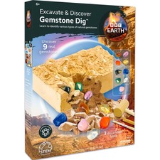 Bbc Earth Excavate Discover Gemstone Dig Dig Up 9 Real Medium Brown Bbc Earth Excavate Discover Gemstone Dig Dig Up 9 Real Medium Brown