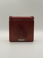 Nintendo Game Boy Advance SP Red New Battery