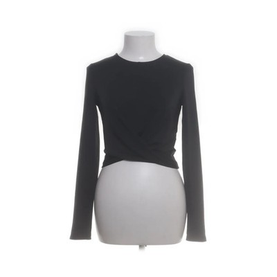 Sassy Classy, Crop Top, Größe: S, Schwarz, Elasthan/Polyester/Viskose #5PO