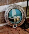 Vintage Pabst Blue Ribbon Beer Advertising Lighted Sign Catamaran Sailing