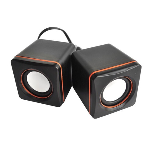 Clear Wired Computer Speaker Subwoofer Notebook Desktop Computer supplies - Afbeelding 8 van 9