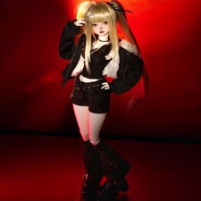 1/4 BJD Doll Face Makeup Full Set Cute Teenage Red-Black Dark Gothic Toys Gift