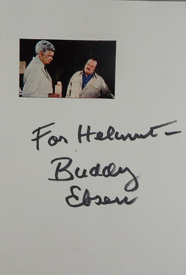 Autogramm amerikanischer Film- und TV Schauspieler Buddy Ebsen (122373)