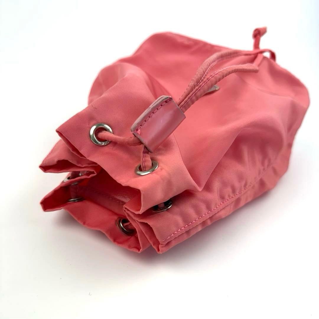 Good Condition PRADA Drawstring Pouch Makeup Mult… - image 5