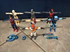 1983-86 GI JOE ARAH Cobra Figures lot w/Play Wear Cobra Commander Storm Shadow