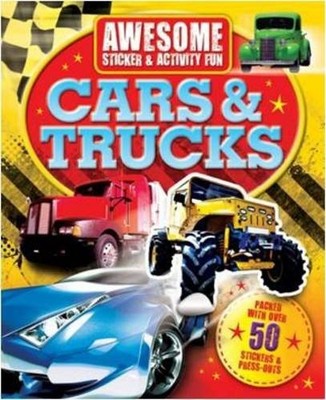 Awesome Fun: Cars and Trucks (Sticker and Activity),