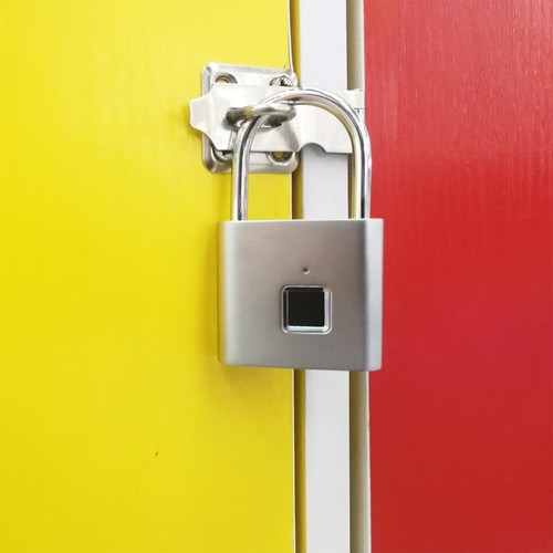 Stainless Steel Padlock Featuring Innovative Fingerprint Recognition Tech - Picture 11 of 23