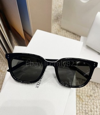GentleMonster Days Day 01 Sunglasses Black Frame Black Lenses | eBay