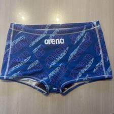 arena competitive swimming practice swimsuit tough suit blue size S