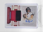 BAKER MAYFIELD 2025 NATIONAL TREASURES COLOSSAL PATCH SILVER AUTO 01/25 Q6633