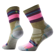 Smartwool Hike Full Cushion Saturnsphere Women's Crew Socks, Winter Moss, Medium