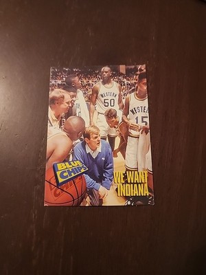 Shaquille O'Neal 1994 SkyBox Blue Chips We Want Indiana #39 Card 