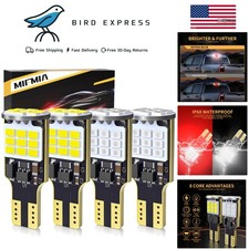 912 921 LED Bulbs for Cargo Third Brake Light 4 Pack White Red High Power