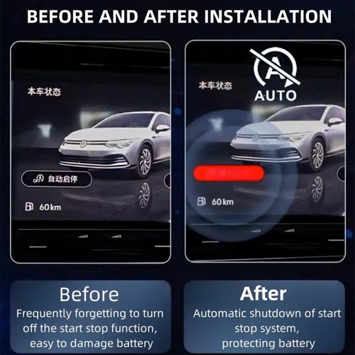 Auto A Off Stop Start Eliminator Disable Cable For Audi A6 S6 A7 S7 A8 S8 Q7 Q8 - Picture 7 of 8