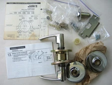 Corbin Russwin Door Handle Lockset CL3651 AZD 625 Chrome Finish Open Box